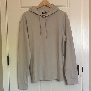 Hurley Men's Hooded Long-Sleeve Shirt - Light Taupe
